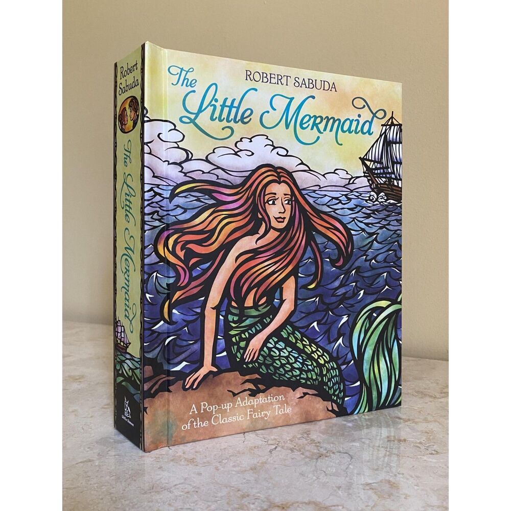 The Little Mermaid Robert Sabuda Pop-Up Hardcover Book 2013 Like New